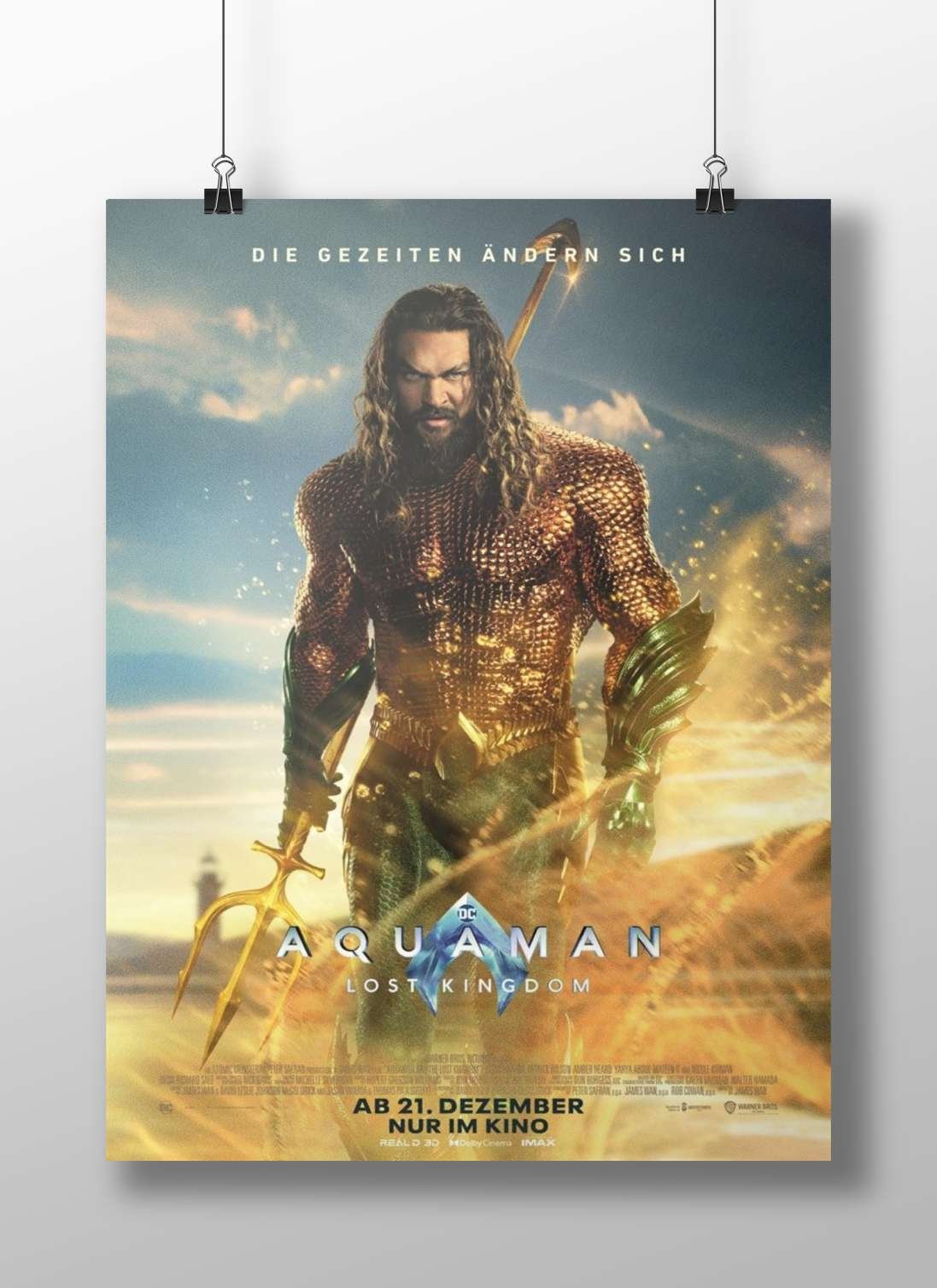 Aquaman (DC Comics superhero, film "Aquaman: Lost Kingdom") Aquaman - Mera Naam Poster