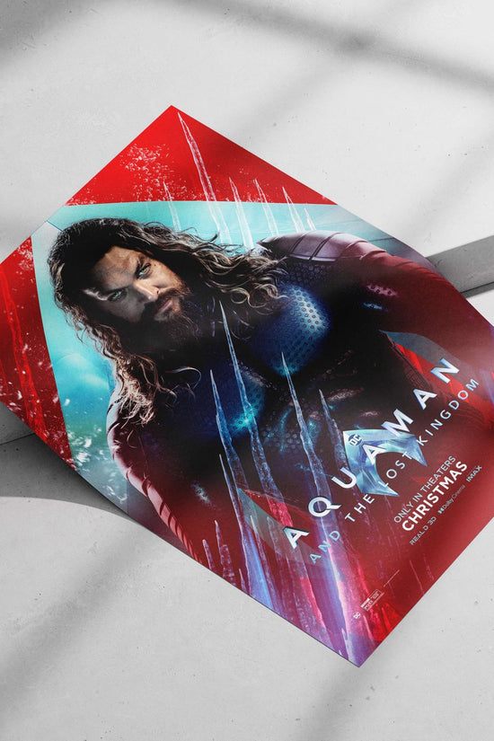 Aquaman (from the DC Comics franchise, specifically the movie "Aquaman and the Lost Kingdom") Aquaman