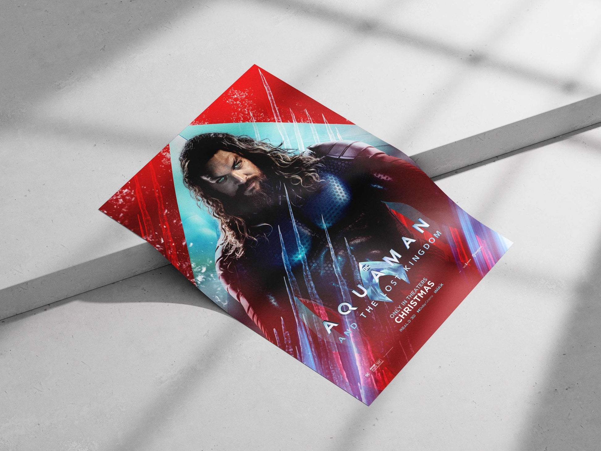 Aquaman (from the DC Comics franchise, specifically the movie "Aquaman and the Lost Kingdom") Aquaman