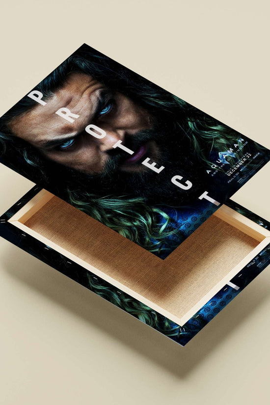 Aquaman (Arthur Curry), a DC Comics superhero and demigod from the film "Aquaman and the