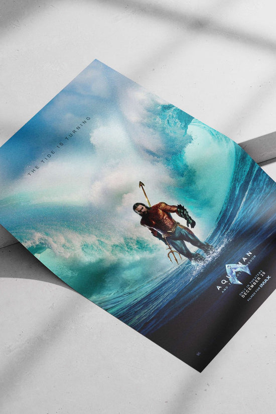 Aquaman (from DC's "Aquaman and the Lost Kingdom" franchise) Aquaman - Heroic Legend Poster
