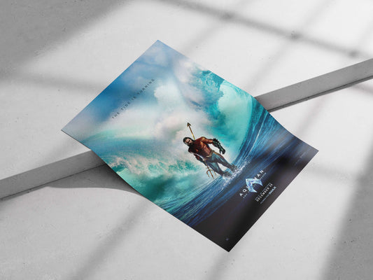 Aquaman (from DC's "Aquaman and the Lost Kingdom" franchise) Aquaman - Heroic Legend Poster
