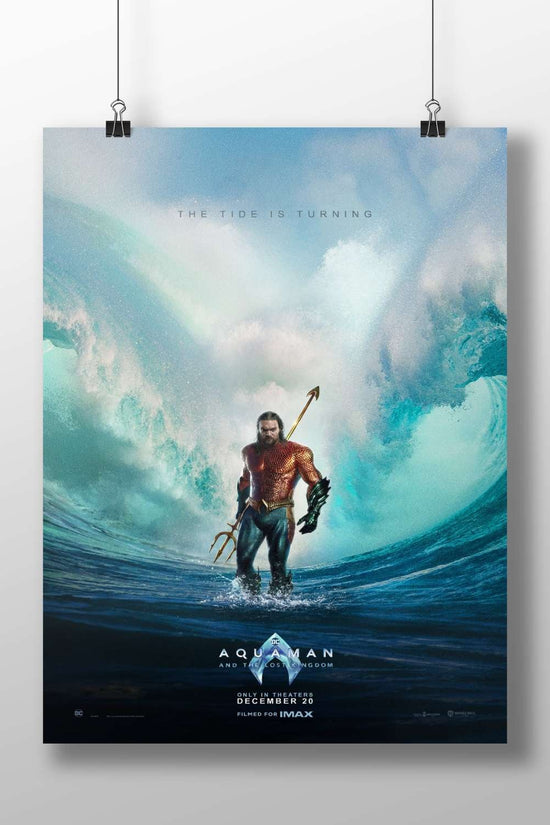 Aquaman (from DC's "Aquaman and the Lost Kingdom" franchise) Aquaman - Heroic Legend Poster