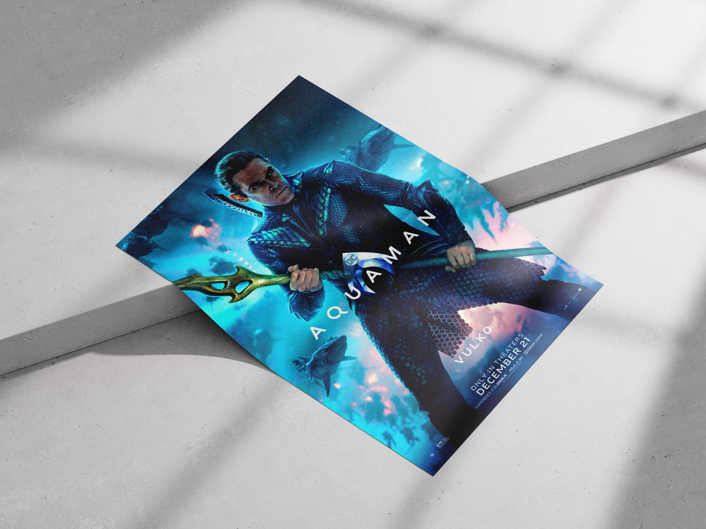 Vulko (DC Comics Aquaman film character) Aquaman'S Trusted Advisor - Vulko Poster