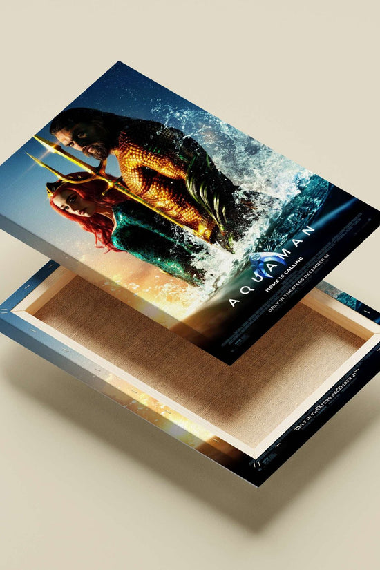 The film "Aquaman" from the DC Comics franchise. Aquaman - Legend Of The Ocean Poster