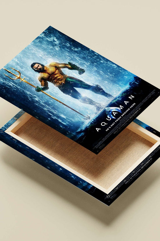 Aquaman (DC Comics superhero from the Aquaman film franchise) Aquaman - Mythical Undersea King Poster