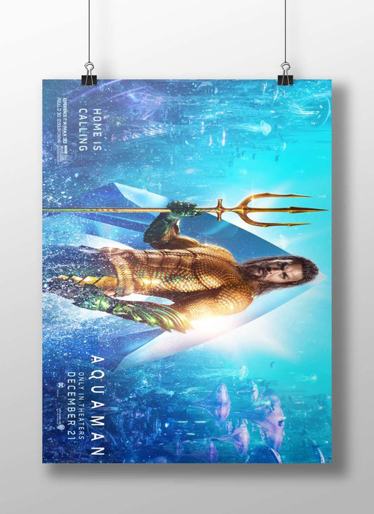 Aquaman (DC Comics character, featured in the movie "Aquaman") Aquaman - Legendary Oceans Poster