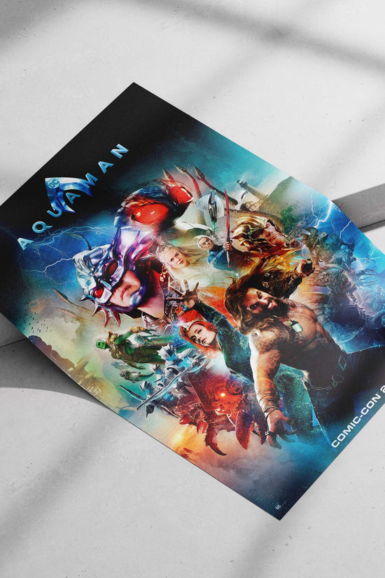 Aquaman (2018 DC Comics superhero film) Aquaman - Heroic Legend Poster