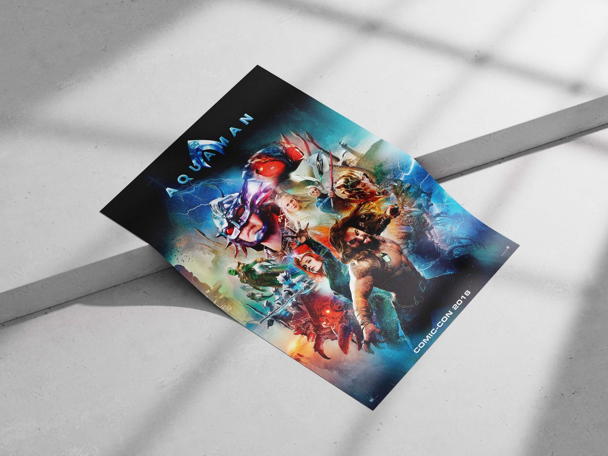 Aquaman (2018 DC Comics superhero film) Aquaman - Heroic Legend Poster
