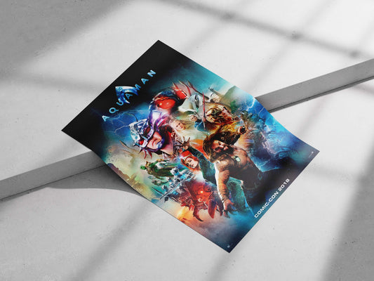 Aquaman (2018 DC Comics superhero film) Aquaman - Heroic Legend Poster