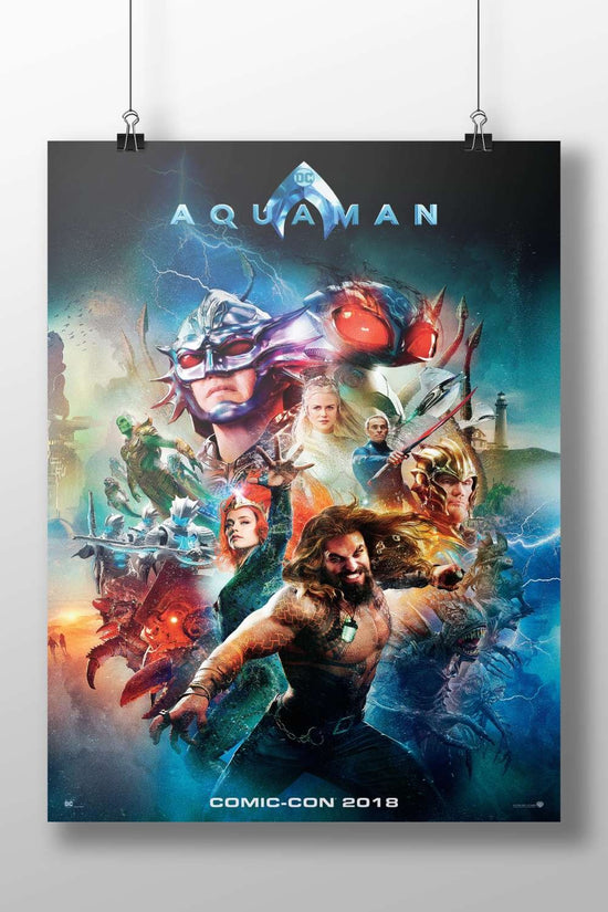 Aquaman (2018 DC Comics superhero film) Aquaman - Heroic Legend Poster