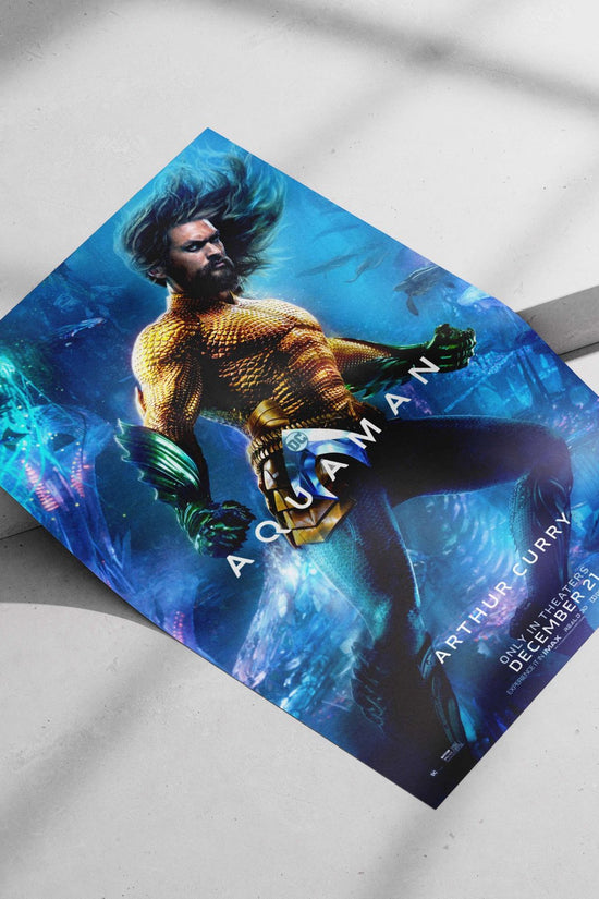 Arthur Curry (real name), DC Comics' Aquaman franchise. Arthur Curry - Mera Naam Aquaman Poster