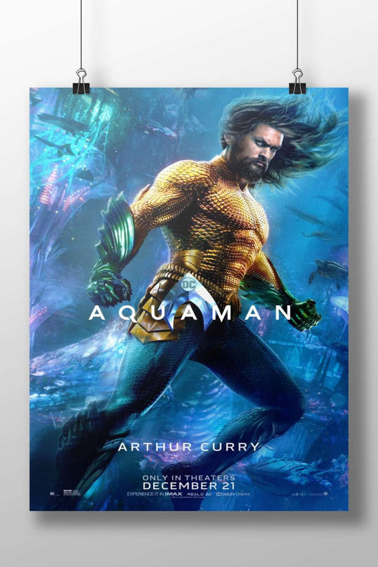 Arthur Curry (real name), DC Comics' Aquaman franchise. Arthur Curry - Mera Naam Aquaman Poster