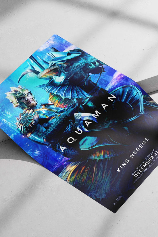 King Nereus from the Aquaman franchise Aquaman - Oceans Depths Poster