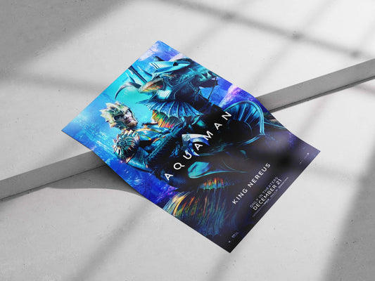 King Nereus from the Aquaman franchise Aquaman - Oceans Depths Poster