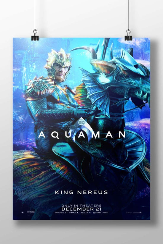 King Nereus from the Aquaman franchise Aquaman - Oceans Depths Poster