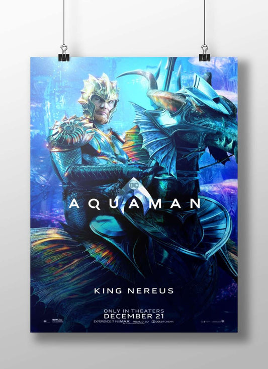 King Nereus from the Aquaman franchise Aquaman - Oceans Depths Poster