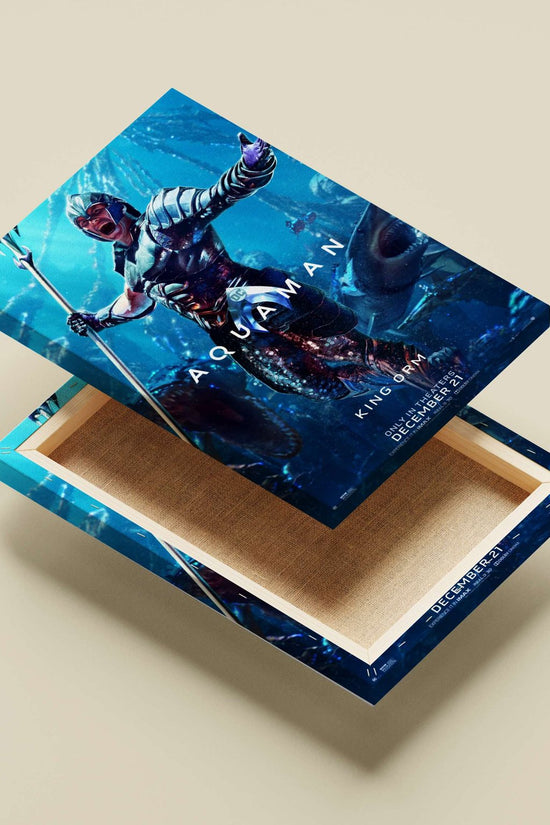 King Orm from the Aquaman franchise King Orm - Aqueous Majesty Poster