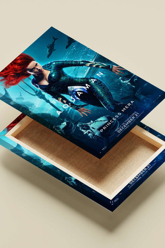 Princess Mera from the Aquaman franchise (DC Comics). Princess Mera - Aquaman Legend Poster