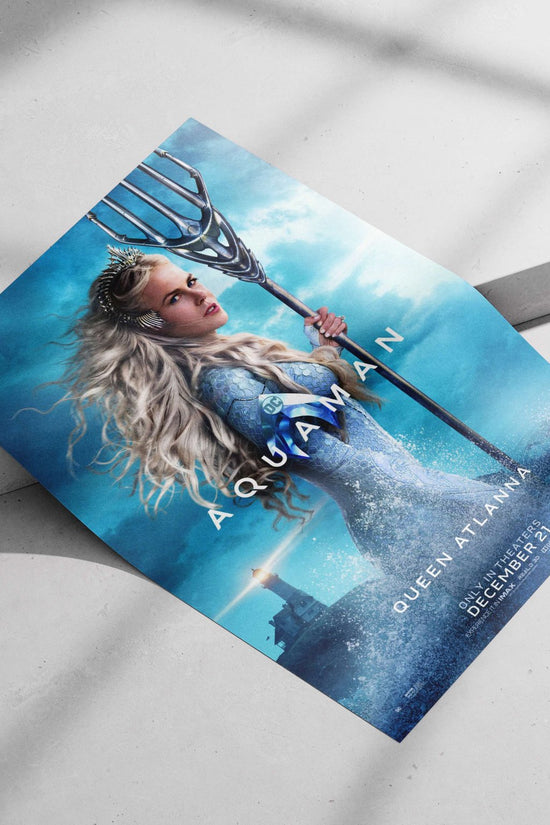 Queen Atlanna from the Aquaman franchise (DC Comics). Aquaman'S Queen Atlanna - Mythic Pop Art
