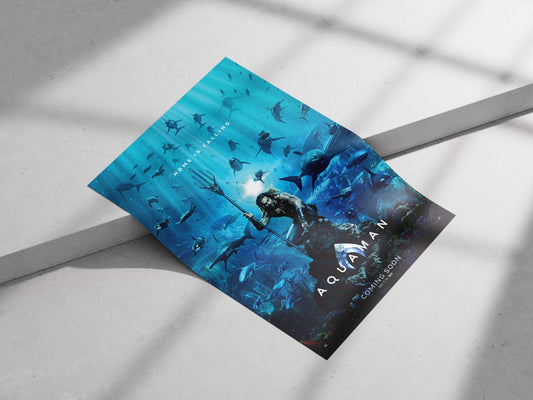 Aquaman (Arthur Curry), DC Comics superhero Aquaman - Diving Deep Poster