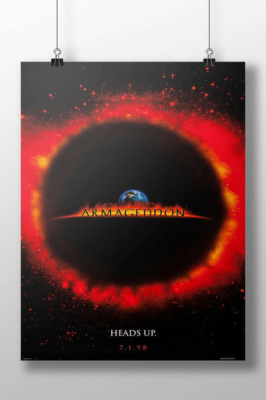 Armageddon (1998 film by Touchstone Pictures) Armageddon - Last Stand Poster
