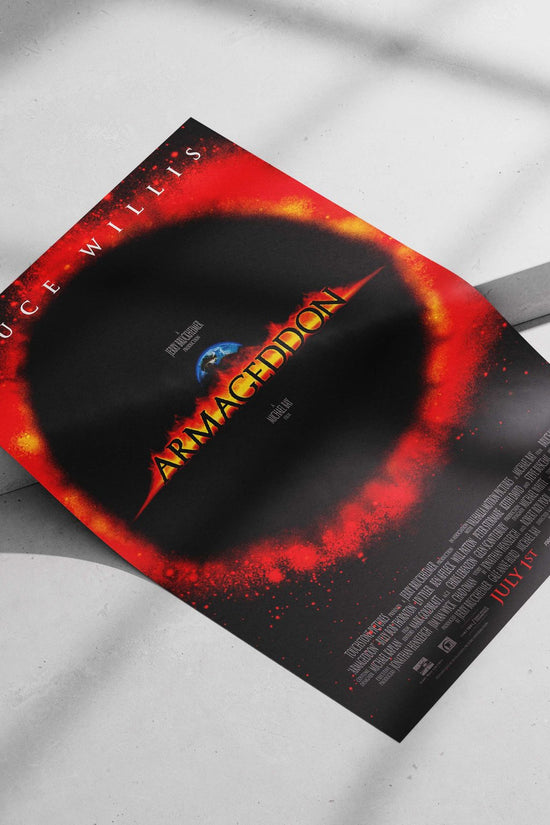 Armageddon (movie) Armageddon - Cosmic Survival Pop Art Poster