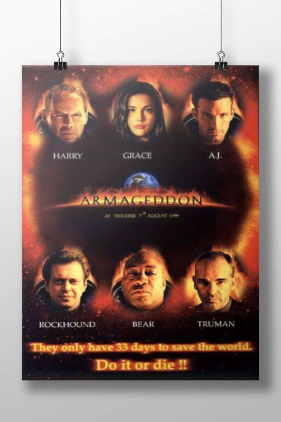 Armageddon (the movie franchise) Armageddon - Doomsday Disaster Poster
