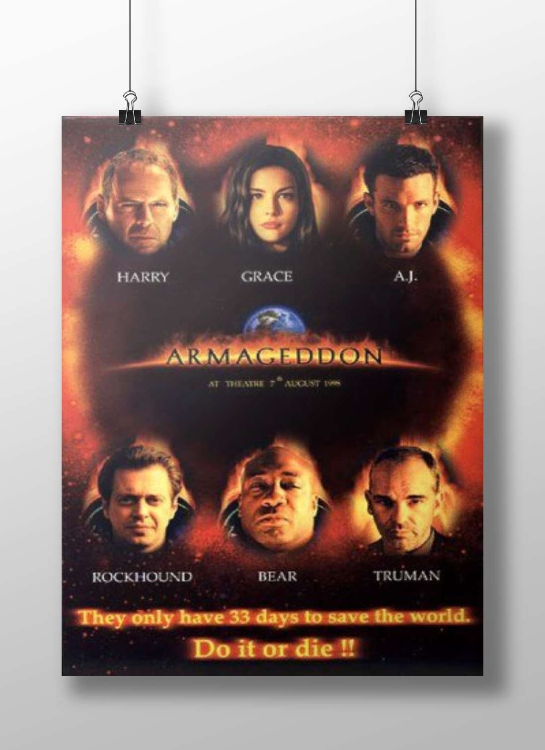 Armageddon (the movie franchise) Armageddon - Doomsday Disaster Poster