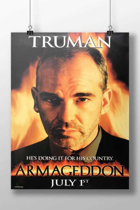 Armageddon (movie franchise) Armageddon - Apocalyptic Pop Art Poster