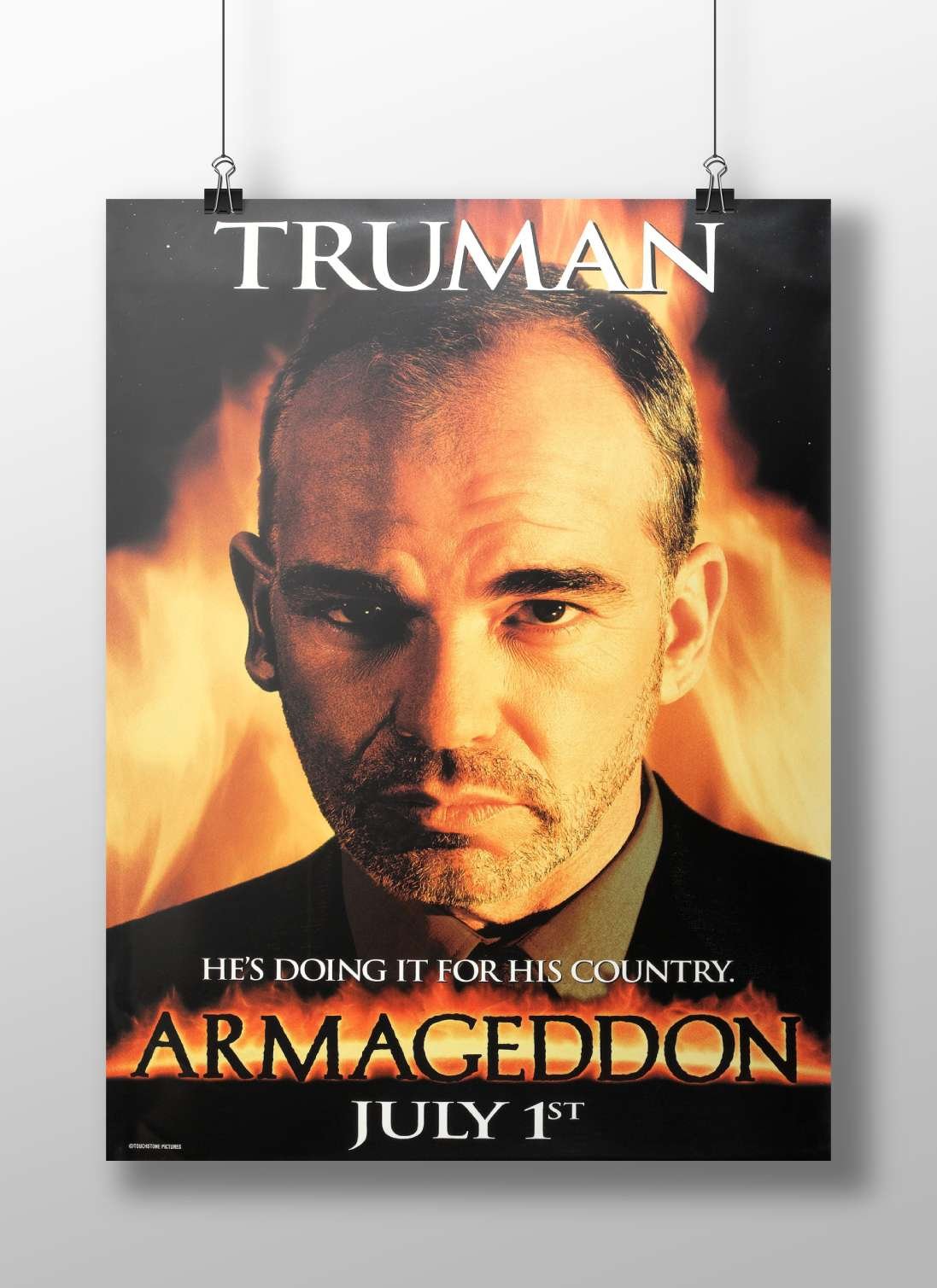 Armageddon (movie franchise) Armageddon - Apocalyptic Pop Art Poster