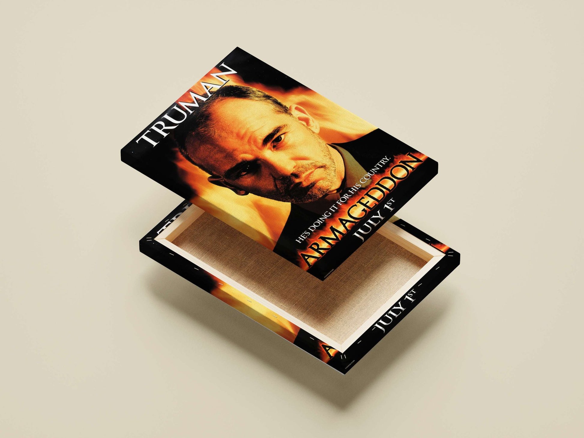 Armageddon (movie franchise) Armageddon - Apocalyptic Pop Art Poster
