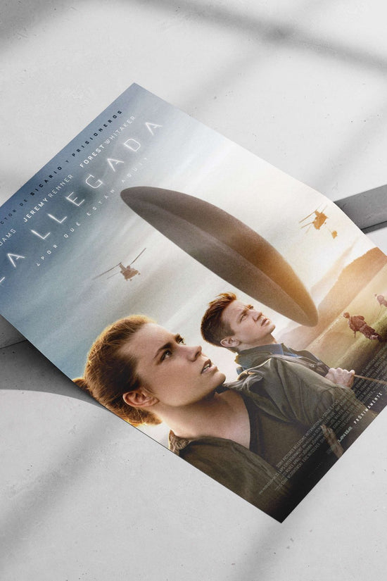 Arrival (the movie, real name) Interceptor - Arrival Sci-Fi Poster