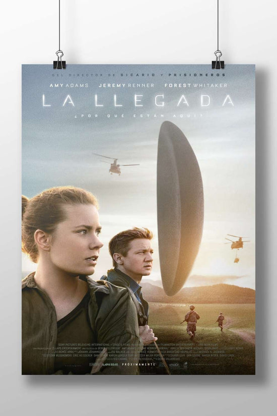 Arrival (the movie, real name) Interceptor - Arrival Sci-Fi Poster