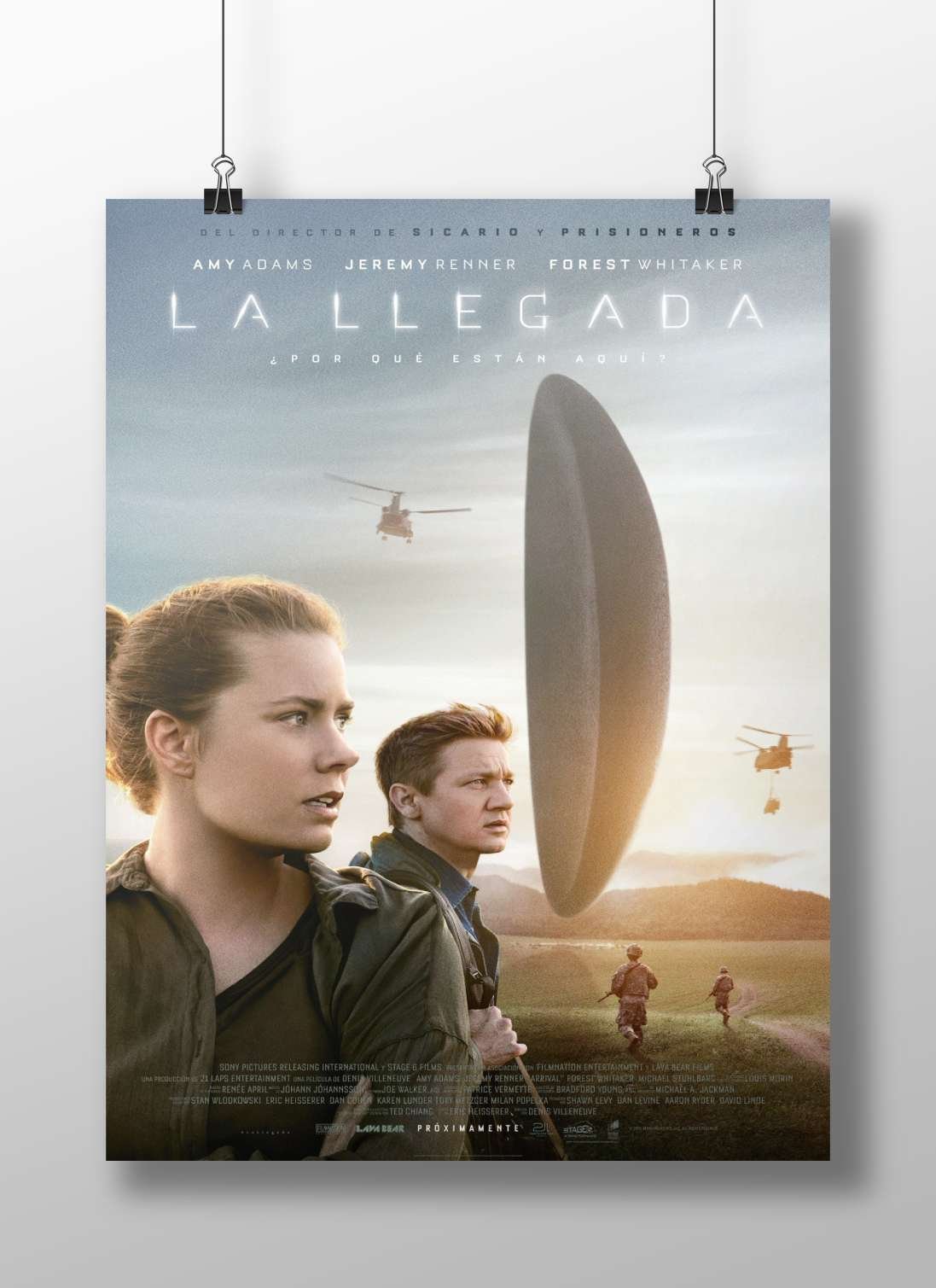 Arrival (the movie, real name) Interceptor - Arrival Sci-Fi Poster