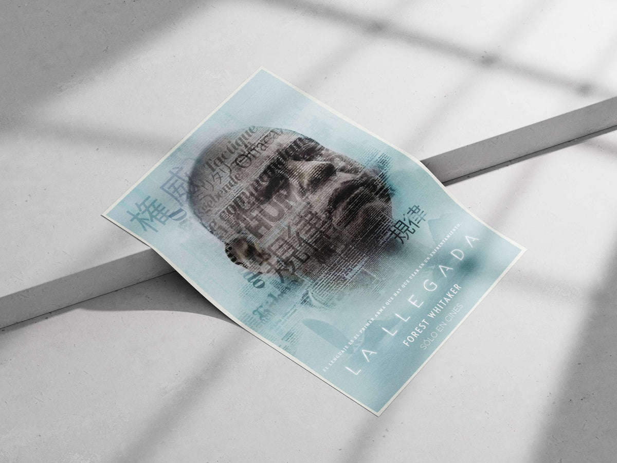 The film "La Llegada" (The Arrival) starring Forest Whitaker La Llegada - Timeless Lithograph Poster