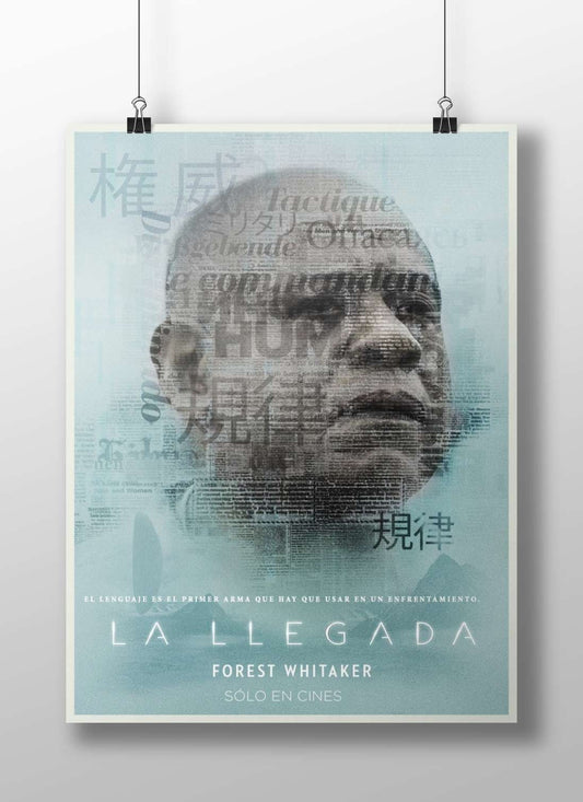 The film "La Llegada" (The Arrival) starring Forest Whitaker La Llegada - Timeless Lithograph Poster
