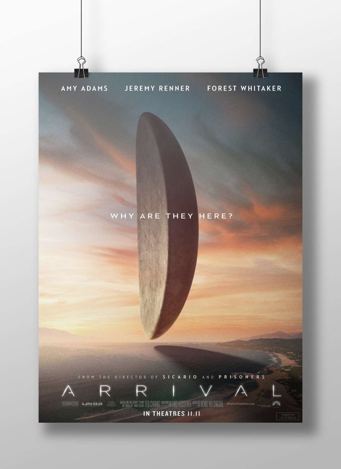 Arrival (the 2016 science fiction film directed by Denis Villeneuve) Amy Adams - Timeless Intelligence