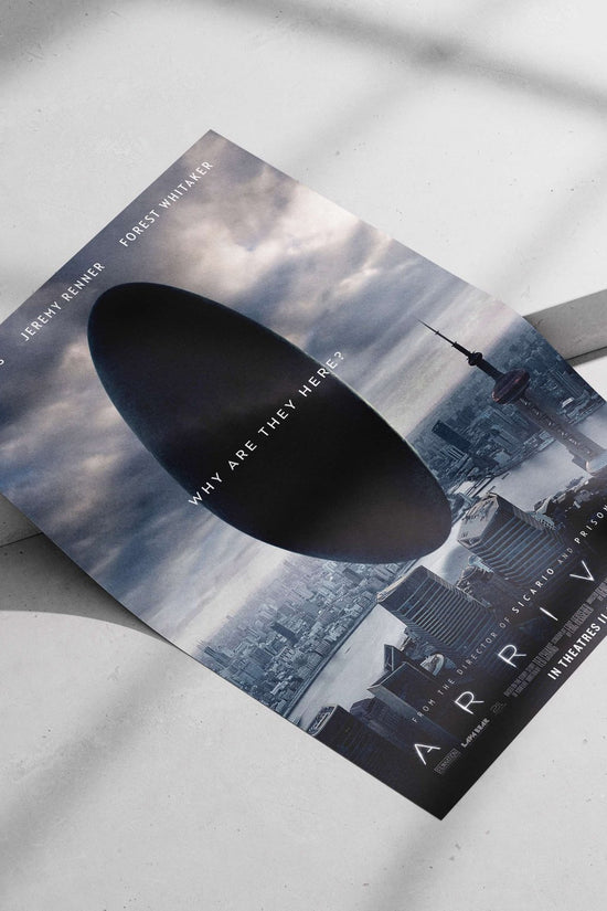 Arrival (the science fiction movie) Dr. Banks Arrival - Sci-Fi Masterpiece Poster