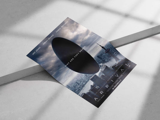 Arrival (the science fiction movie) Dr. Banks Arrival - Sci-Fi Masterpiece Poster