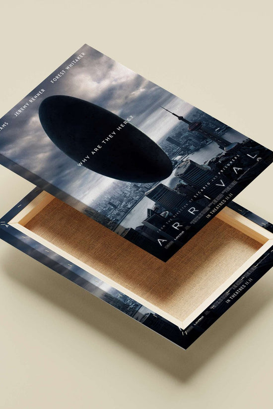 Arrival (the science fiction movie) Dr. Banks Arrival - Sci-Fi Masterpiece Poster
