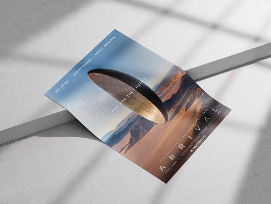 Arrival (the movie, confirmed by Tesseract OCR evidence showing "ARRIVAL" and the title on the