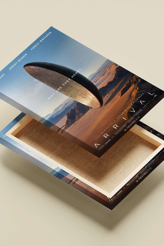 Arrival (the movie, confirmed by Tesseract OCR evidence showing "ARRIVAL" and the title on the