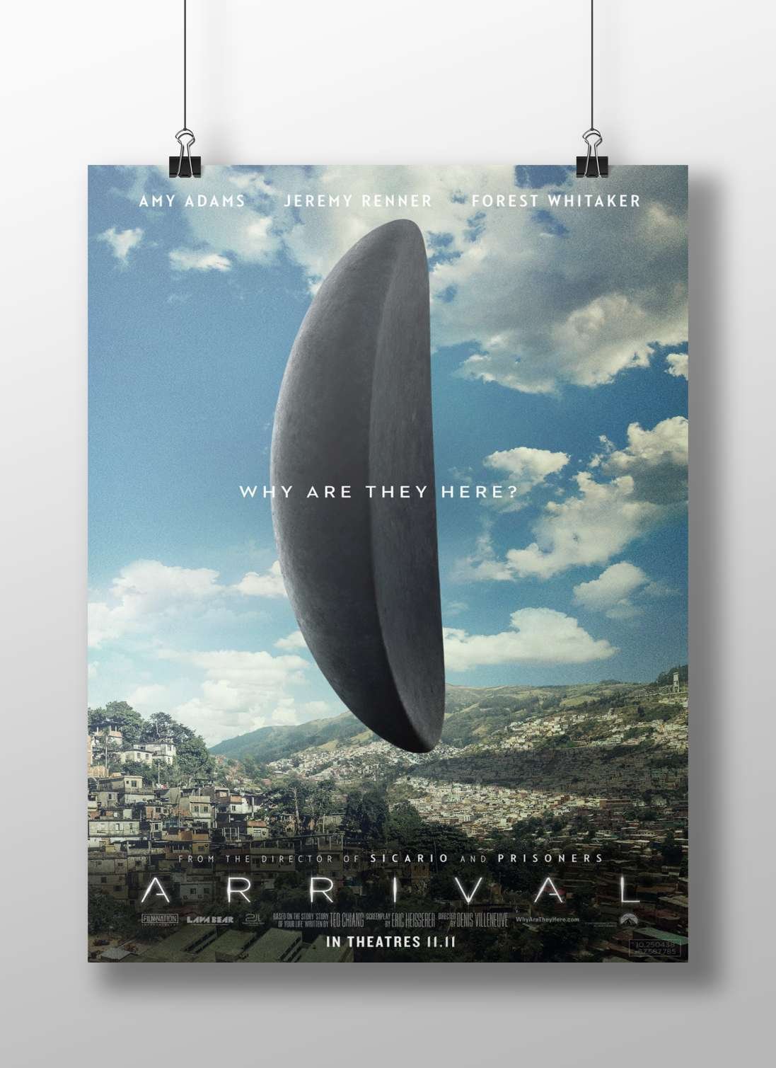 Arrival (the 2016 science fiction film) Dr. Banks - Timeless Mystery Poster