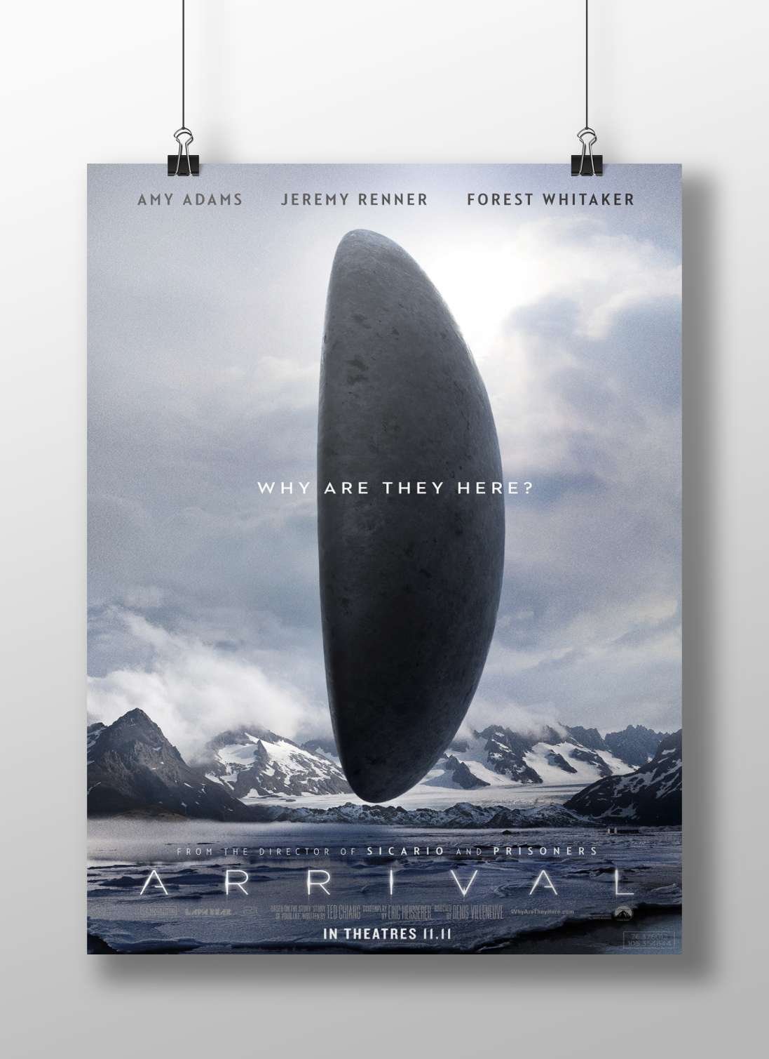 Arrival (2016 science fiction film) Dr. Louise Banks - Arrival Poster