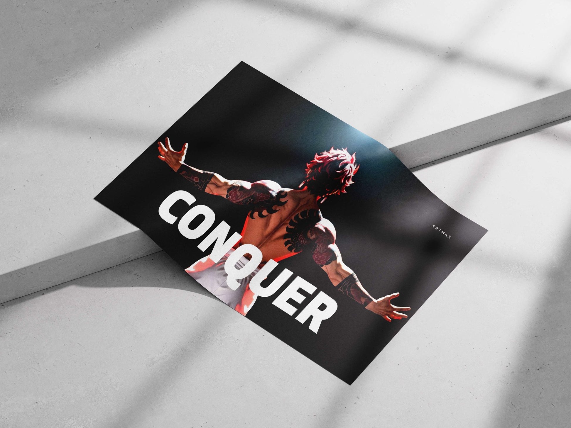 Goku (Dragon Ball franchise) Main Subject: Goku (Dragon Ball franchise) Matte poster print — Anime wall art India |