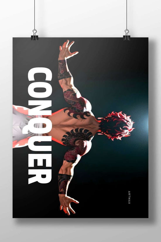 Goku (Dragon Ball franchise) Main Subject: Goku (Dragon Ball franchise) Matte BoizzBoard rigid print — Anime wall art India