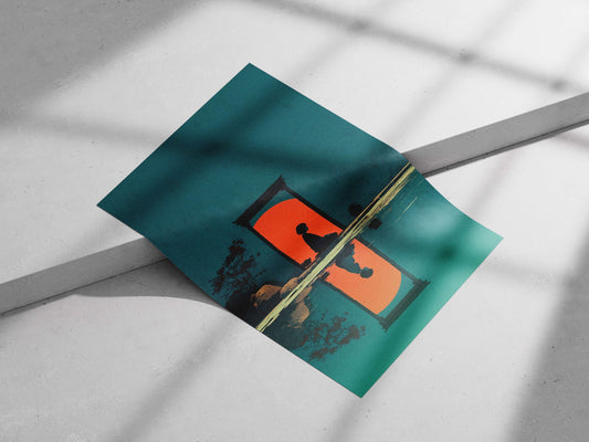 Modern Digital Illustration Matte poster print — Anime wall art India | PosterBoizz