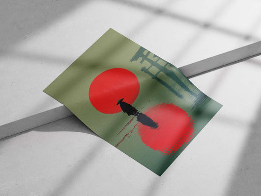 Anonymous East Asian Figure Japanese Cultural Art Modern Digital Pop Art Matte poster print — Anime wall art India |