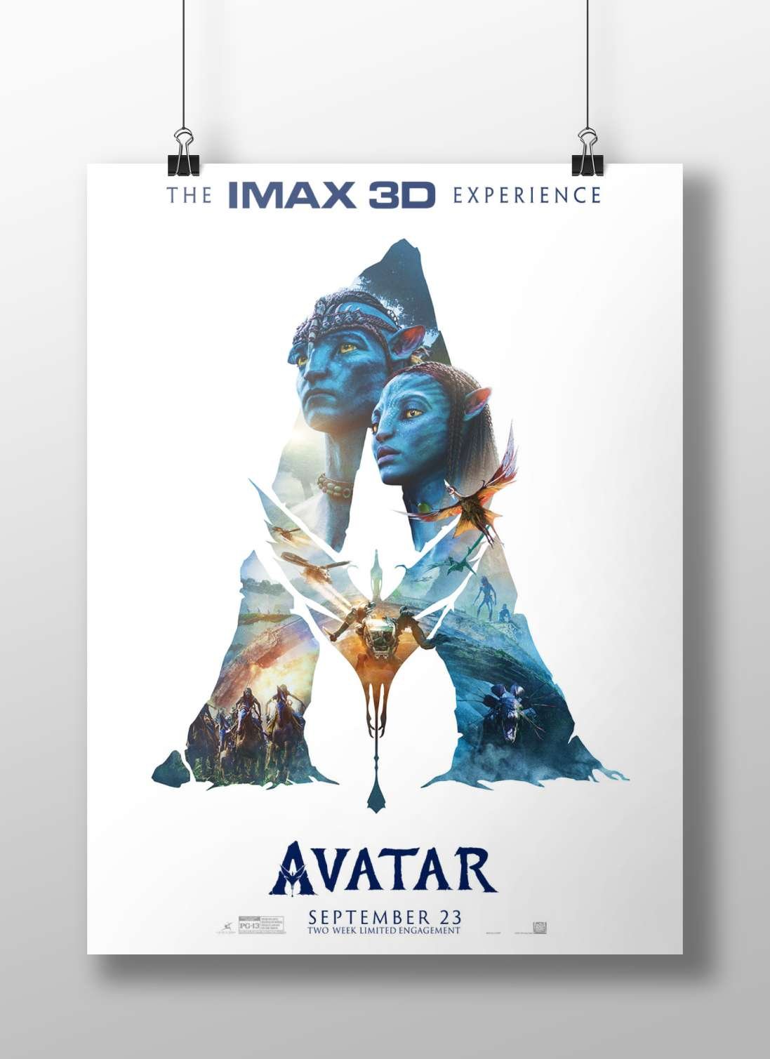 Avatar (2009 film) Neytiri Warrior - Avatar Poster
